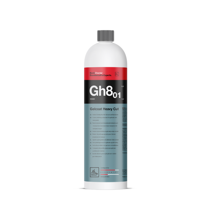 Koch-Chemie Gh8.01 Gelcoat Heavy Cut Polishing Compound