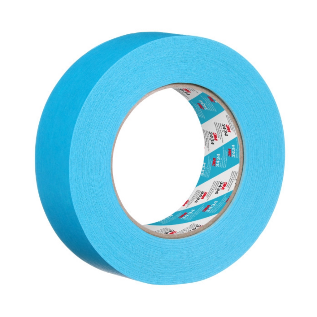 3M Blue Masking Tape 343 38mm, view 1