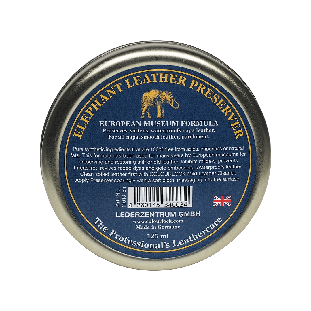 Colourlock Elephant Leather Preserver Wax (125ml)