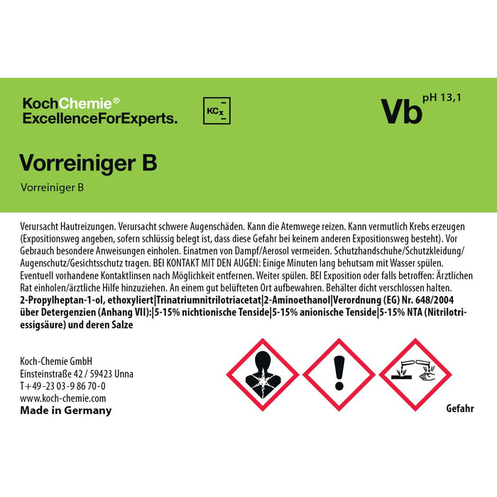 Koch-Chemie Decant Label (Single)