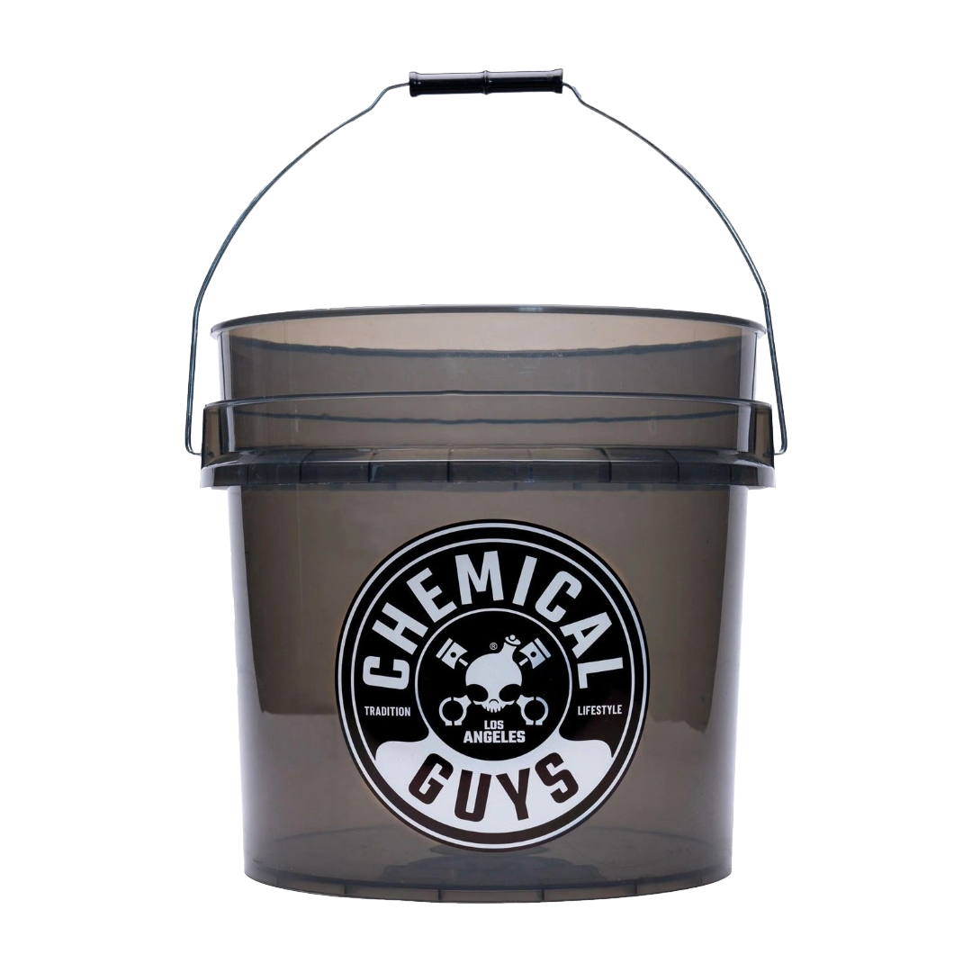 Chemical Guys Heavy Duty Smoked Obsidian Black Bucket