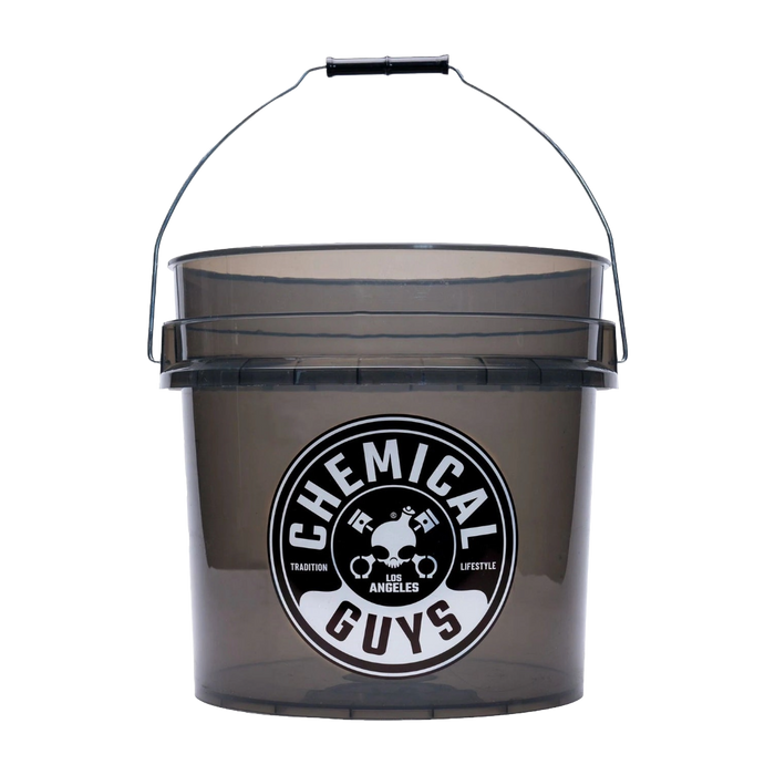 Chemical Guys Heavy Duty Smoked Obsidian Black Bucket