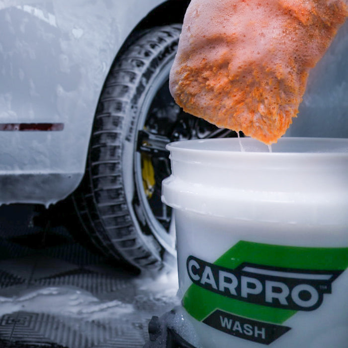 CARPRO Bucket Stickers - Wash, Rinse, Wheels