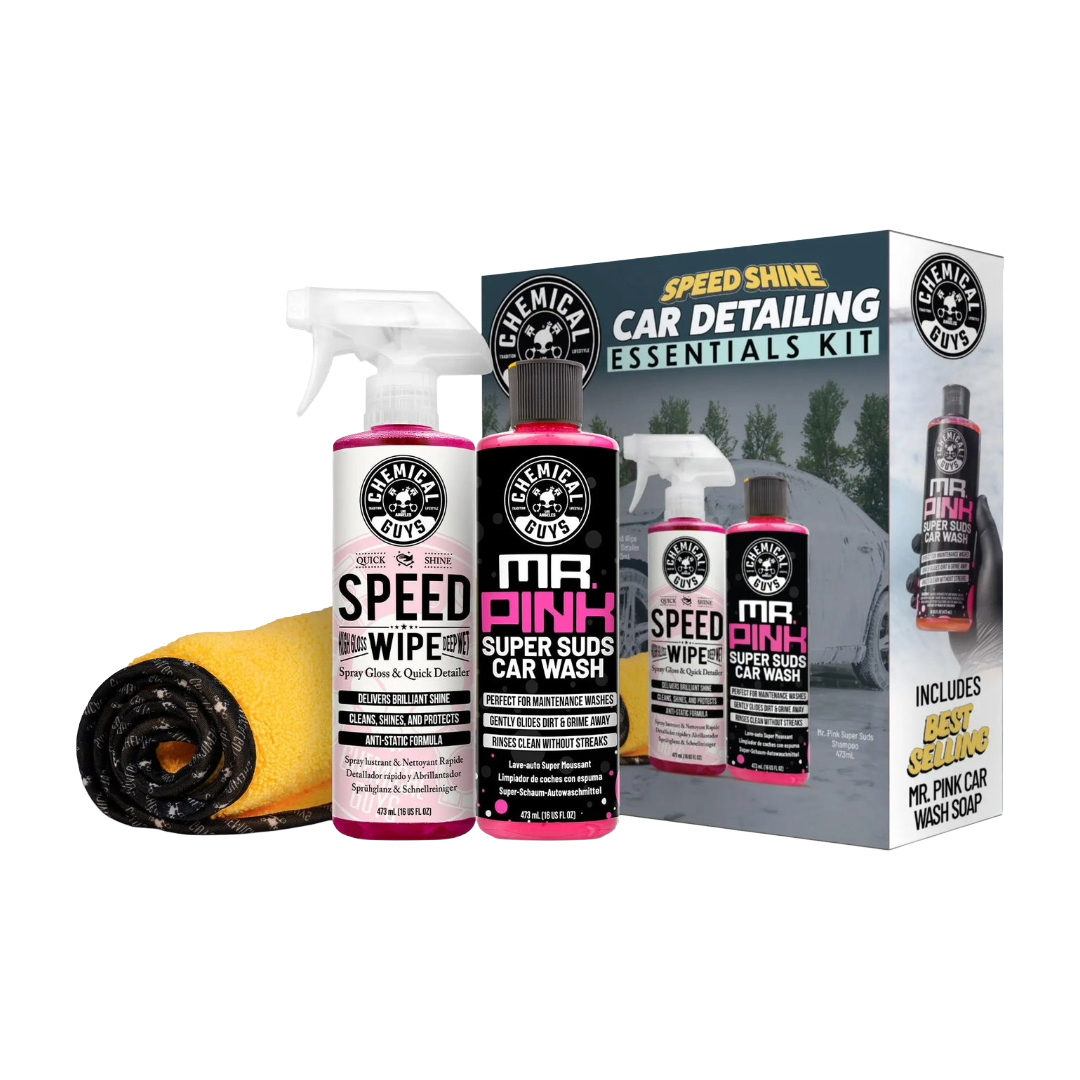 Chemical Guys Speed Shine Car Detailing Essentials Kit