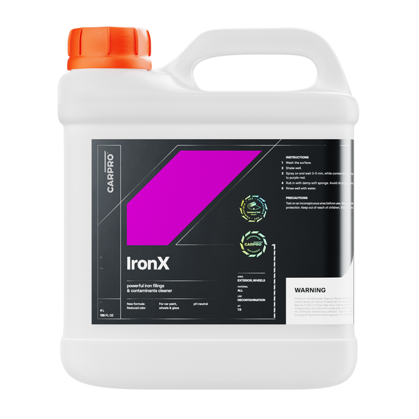 CARPRO - IronX 1L - Iron filings and contaminants cleaner | Centre de l'auto Élégance CARPRO - IronX 1L - Iron filings and contaminants cleaner | Centre de l'auto Élégance