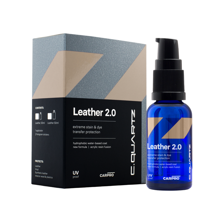 CARPRO CQUARTZ Leather 2.0 - Leather & Vinyl Coat Kit