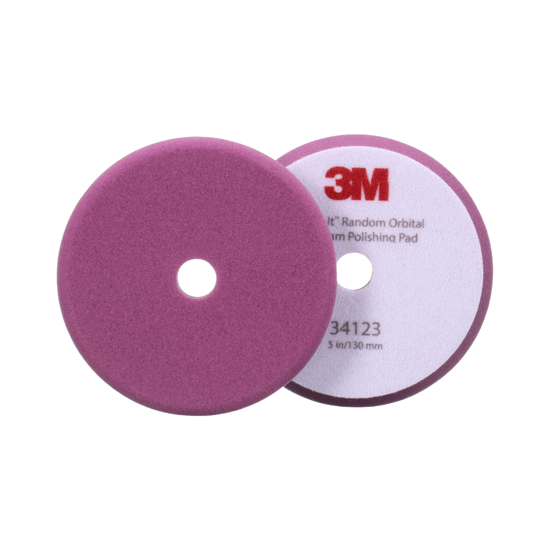 3M Perfect-It Random Orbital Purple Foam Polishing Pad, view 2