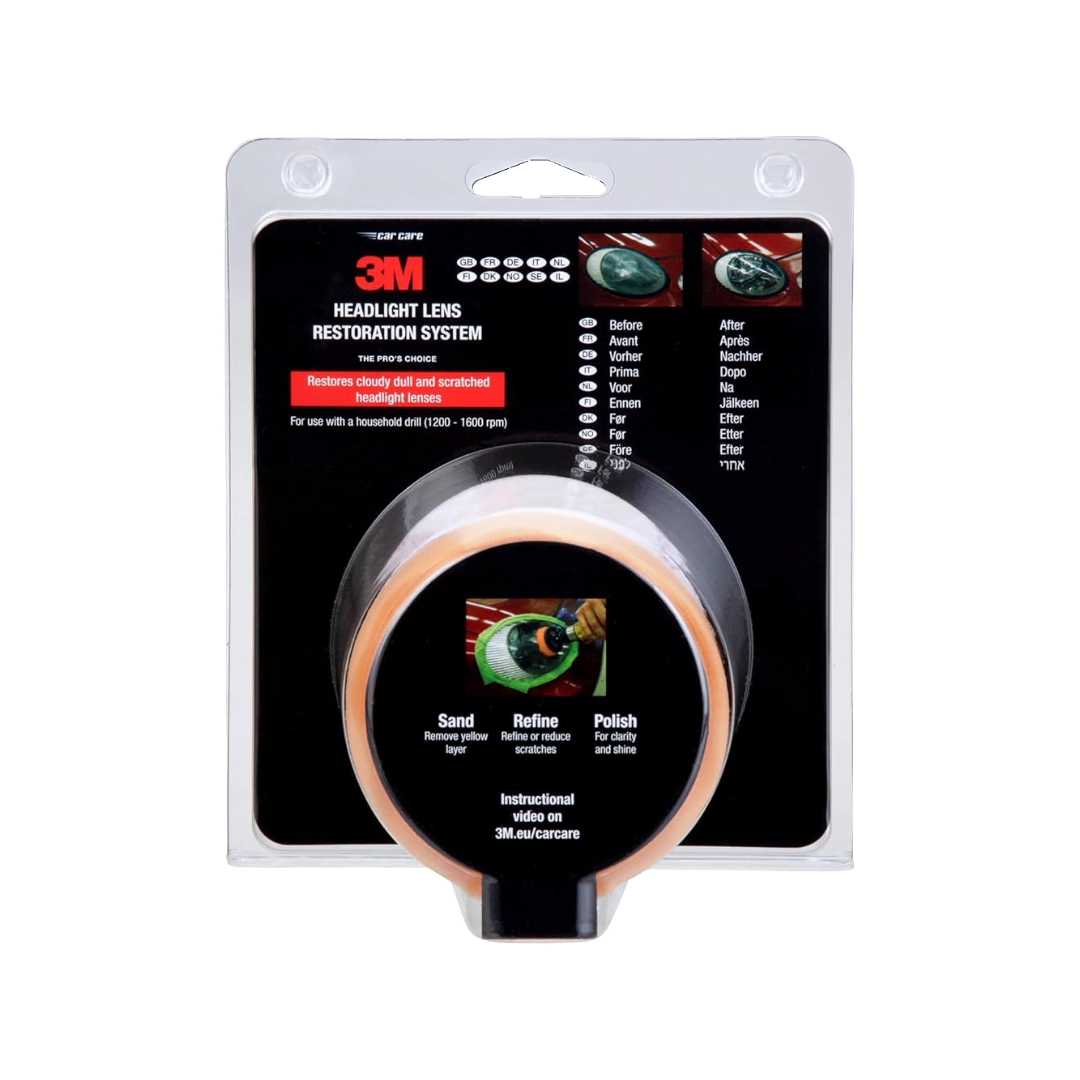 3M Headlight Lens Restoration System Kit