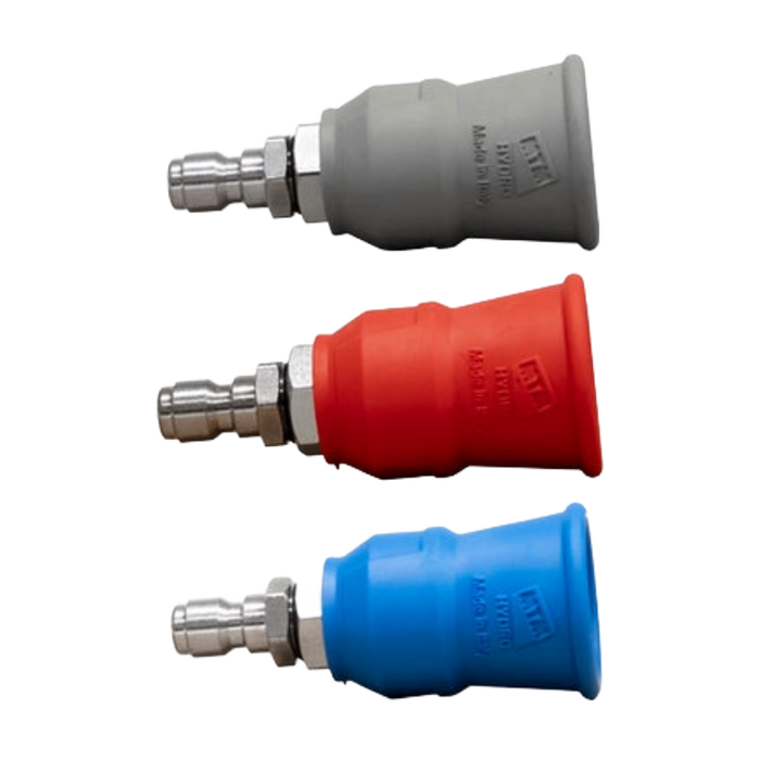 Slim's Detailing Rubber Coated Stubby Trigger Gun Nozzles (Pack of 3)