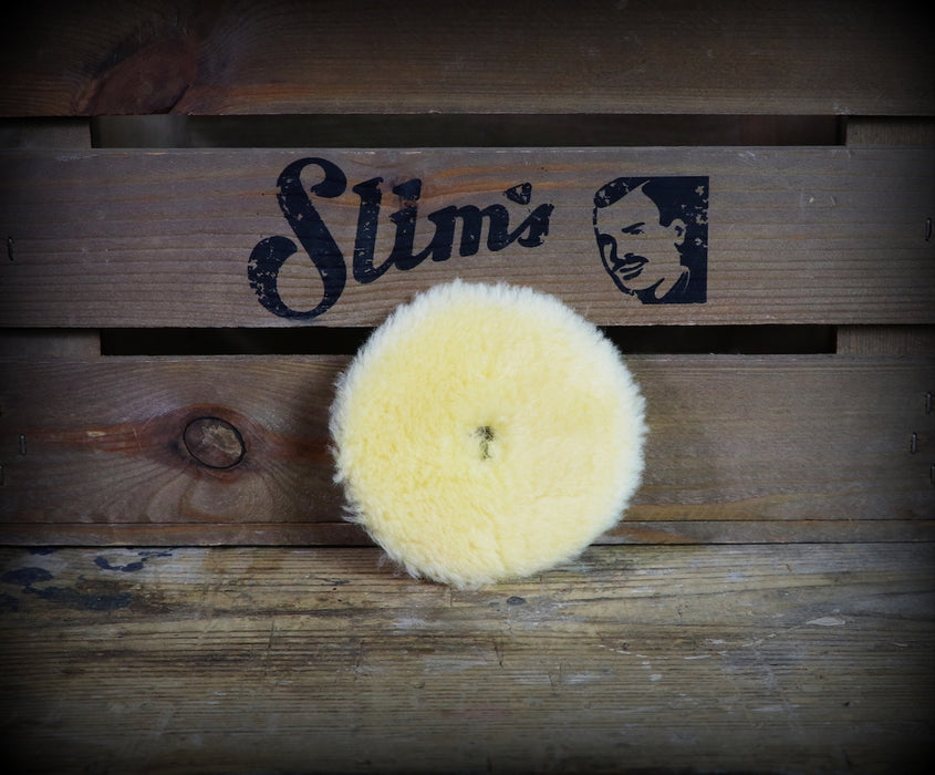 Rupes Wool Yellow Medium Polishing Pad (100mm)