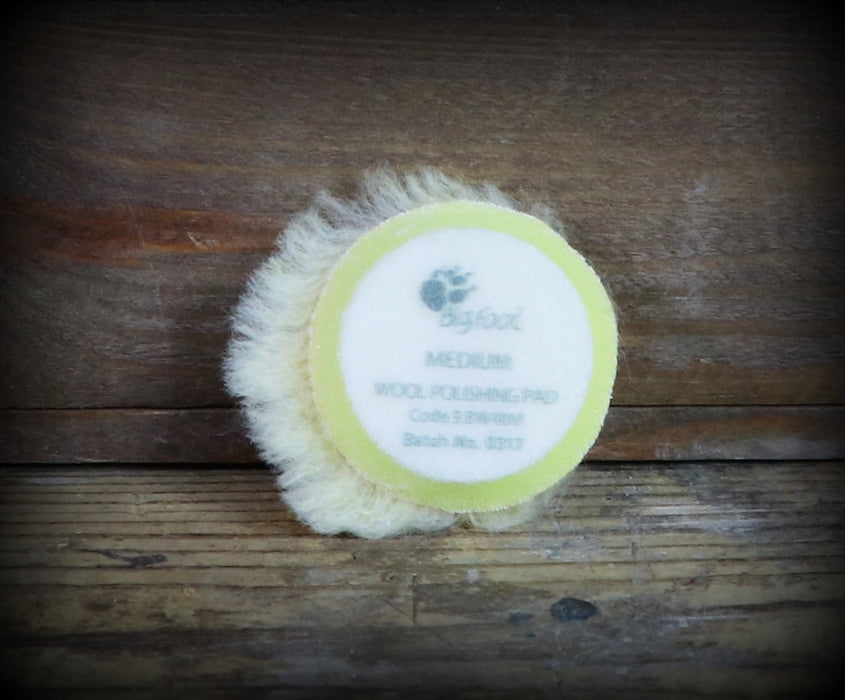 Rupes Wool Yellow Medium Polishing Pad (40mm)