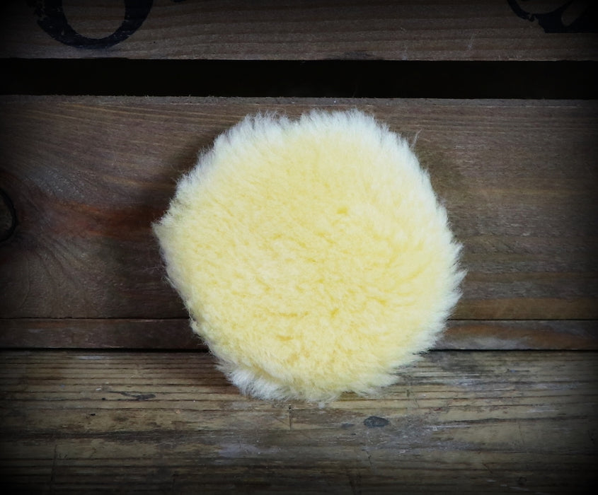 Rupes Wool Yellow Medium Polishing Pad (70mm)