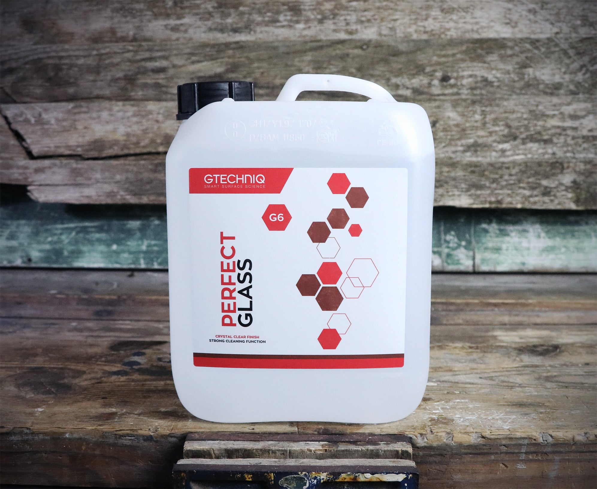 Gtechniq G6 Perfect Glass - Nettoyant Vitres Sans Traces - Sans Solvant Ni Parfum - Pour Toutes Surfaces Vitrées - 5000ml