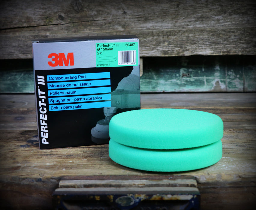 3M Perfect-It Green Polishing Pad (150mm)