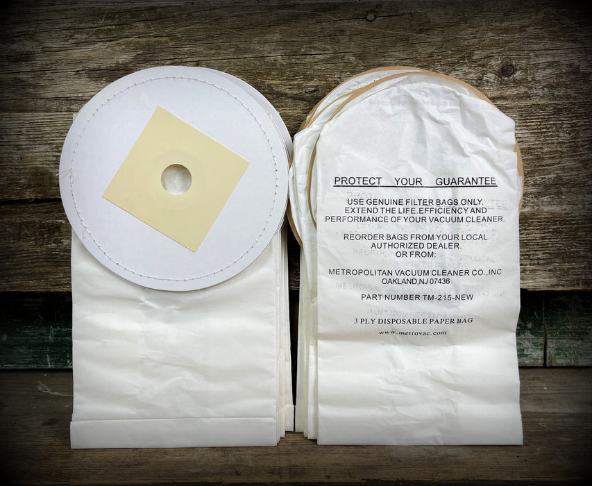 MetroVac Disposable Bags (9")