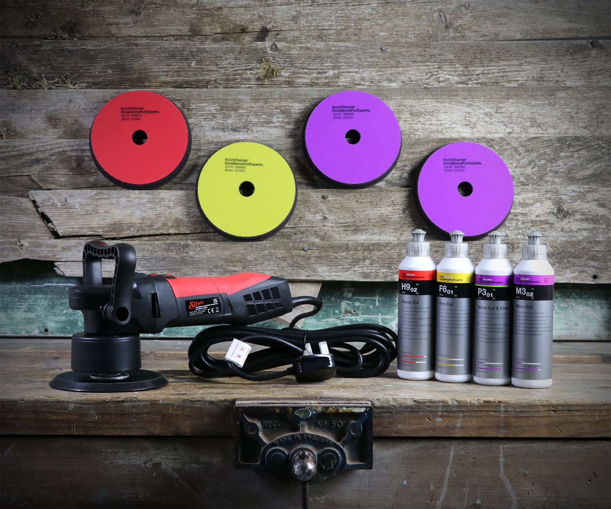 Car DA Machine Polisher & Starter Kits