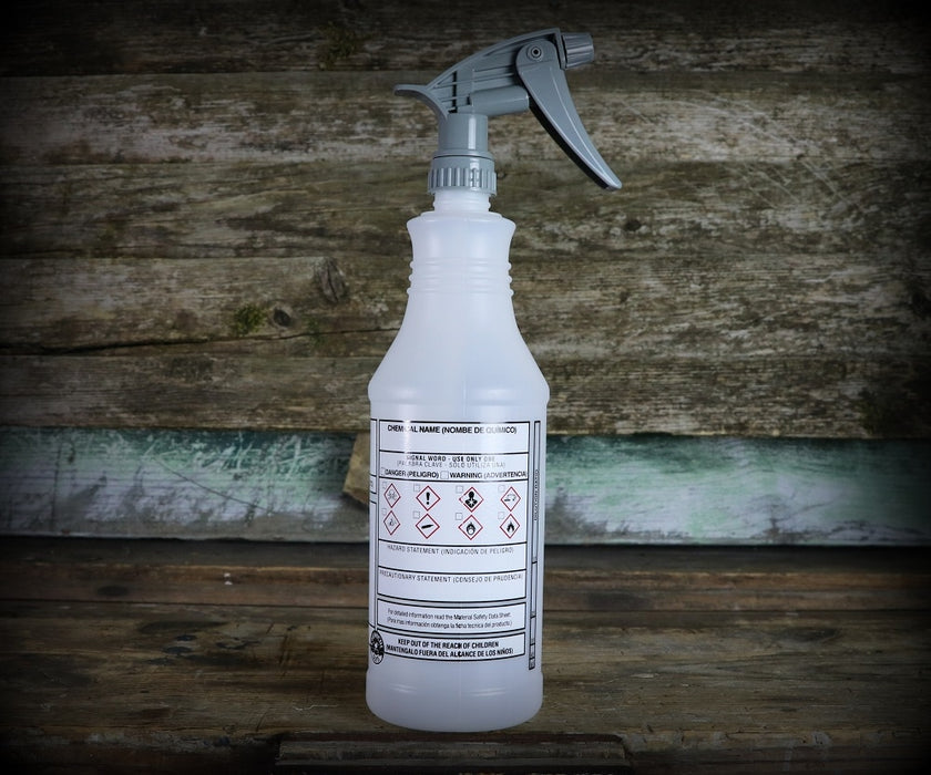 Chemical Guys Chemical Resistant Heavy Duty Bottle & Sprayer (32oz)