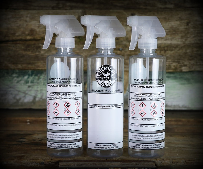 Chemical Guys 'Secondary Container' Sprayer Bottles (Set of 3)