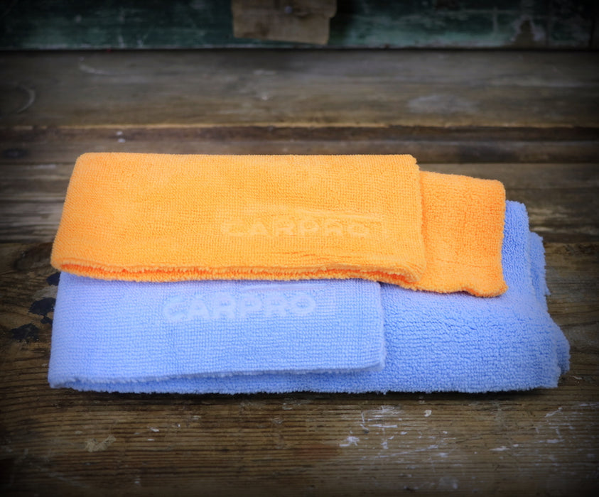 CARPRO 2 Face "No-Lint" Microfibre Cloths (Pack of 10)