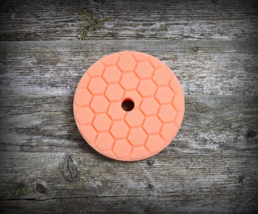 Flexipads Orange Pro-Detail Medium Heavy Cutting Pad (5.5")