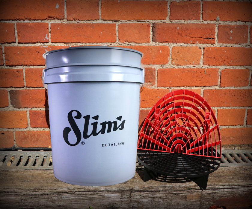 Slim's Detailing Essentials Bucket Kit with Grey Bucket