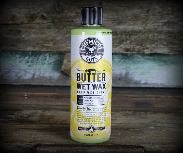 Chemical Guys Butter Wet Wax - Cire Liquide à La Carnauba (473 Ml) - Brillance Intensive Et Protection UV Pour Voiture