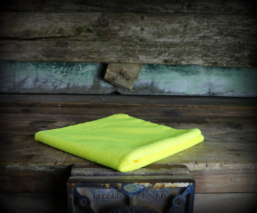 Slim's Yellow Edgeless Microfibre Cloth